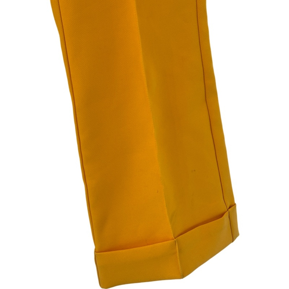 Vintage inspired UNIF High-Rise Cropped Tapered Pants in Yellow - Picture 7 of 12